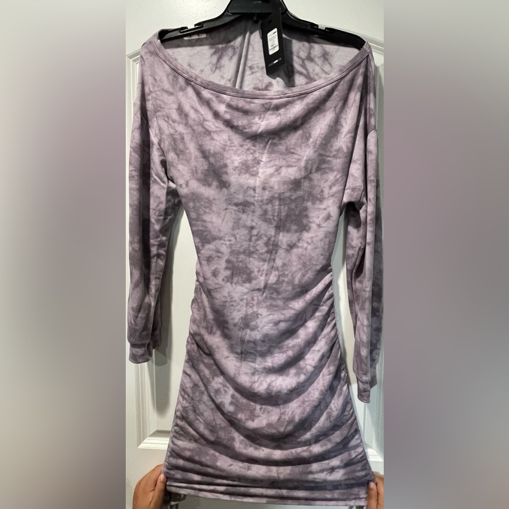 Fashion Nova Sweet Dreams Tie Dye Mini Dress